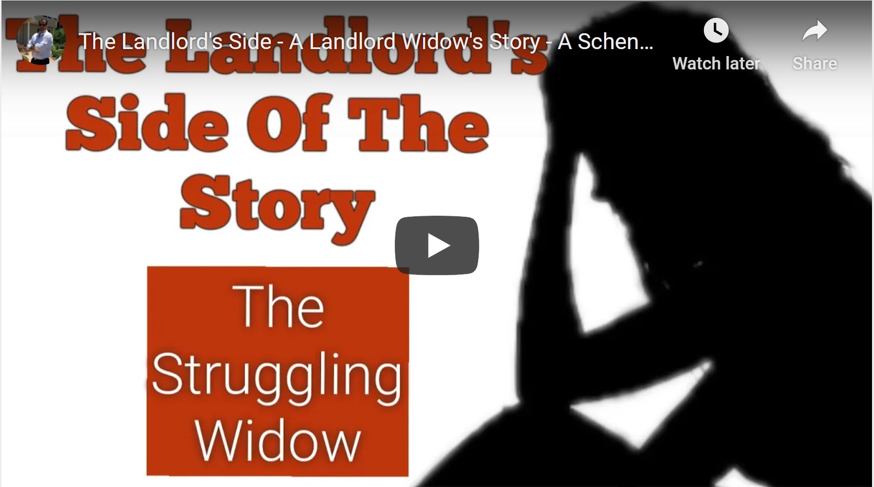 The Landlord's Side - A Landlord Widow's Story - A Schenectady Landlord